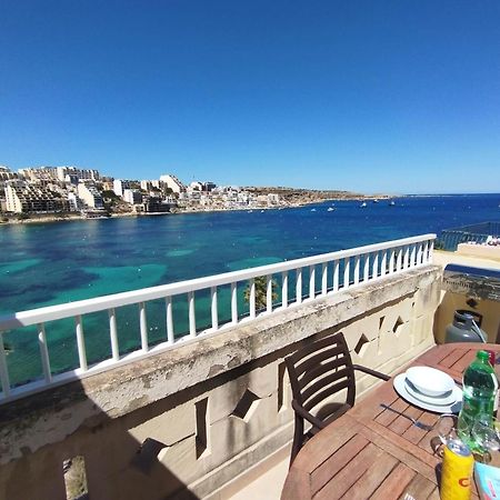 Апартаменты Blue Harbour Seafront Penthouse With Large Terrace With Panoramic Sea Views - By Getawaysmalta Сент-Полс-Бей Экстерьер фото